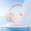 Ακουστικά Bluetooth Quinlirra Clearance με μικρόφωνο ακύρωσης θορύβου, στερεοφωνικό HiFi, πάνω 4