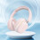 Ακουστικά Bluetooth Quinlirra Clearance με μικρόφωνο ακύρωσης θορύβου, στερεοφωνικό HiFi, πάνω 3