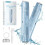 Επαναφορτιζόμενη ξυριστική μηχανή και ξυράφι 2 σε 1, διπλές κεφαλές, IPX7 αδιάβροχο, 1