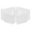 WSTEER 50pcs Cake Carrier Cheese Container Cake Slice Box Pie Carrier Clear Container 1