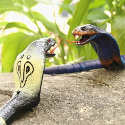 Infrared RC Remote Controlled Snake Realistic Prank Funny USB Toy 2