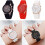 Quartz Wristwatch Electronic Watch BEIGE beige 6