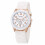 Quartz Wristwatch Electronic Watch BEIGE beige 5
