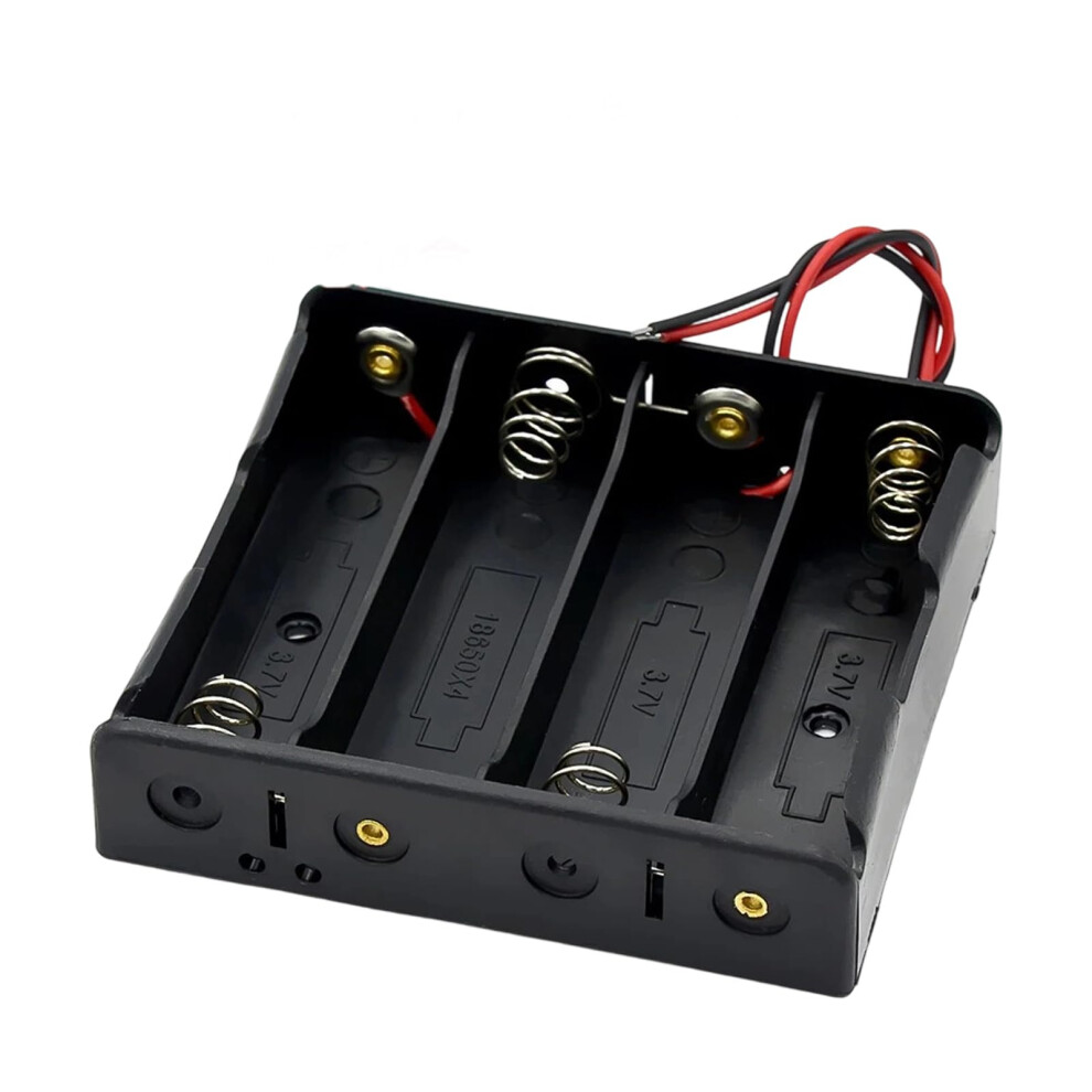 18650 Battery Charger Dock 4 Slot Fast Charging Flame Retardant Secure Spring Holder 9044945029284