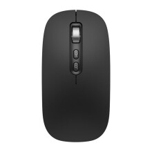 Souris vocale intelligente IA, souris de conversion vocale en texte, souris Bluetooth sans fil 2,4 GHz rechargeable, souris Ă saisie vocale pour