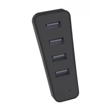 USB-hub utvidelseshub lader splitteradapter med 4 USB 2.0-porter egnet for PS5pro og ps5Slim-konsoll
