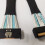 jixopn32G PCIE5.0Slim SAS MCIO74P TIL MCIO74P serverdataadapterkabel (0,7 m) 7