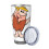 Το ποτήρι Flintstones20oz, κούπα ταξιδιού καφέ από ανοξείδωτο ατσάλι με μόνωση κενού, 4