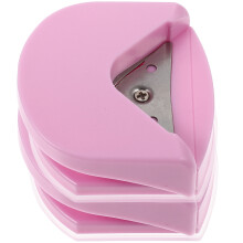 2 Pcs Fillet Office Pictures Trimmer The Paper Pink Stainless Steel