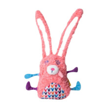 Loma-ale HKUKY Dizzy Rabbit Fox -koiralelu, helistinpaperinen molaaripehmoääni, koiranpentu, purematon
