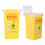 Δοχείο Yellow1L για βελόνες βιολογικού κινδύνου, συμβατό με τατουάζ και ιατρικά 5