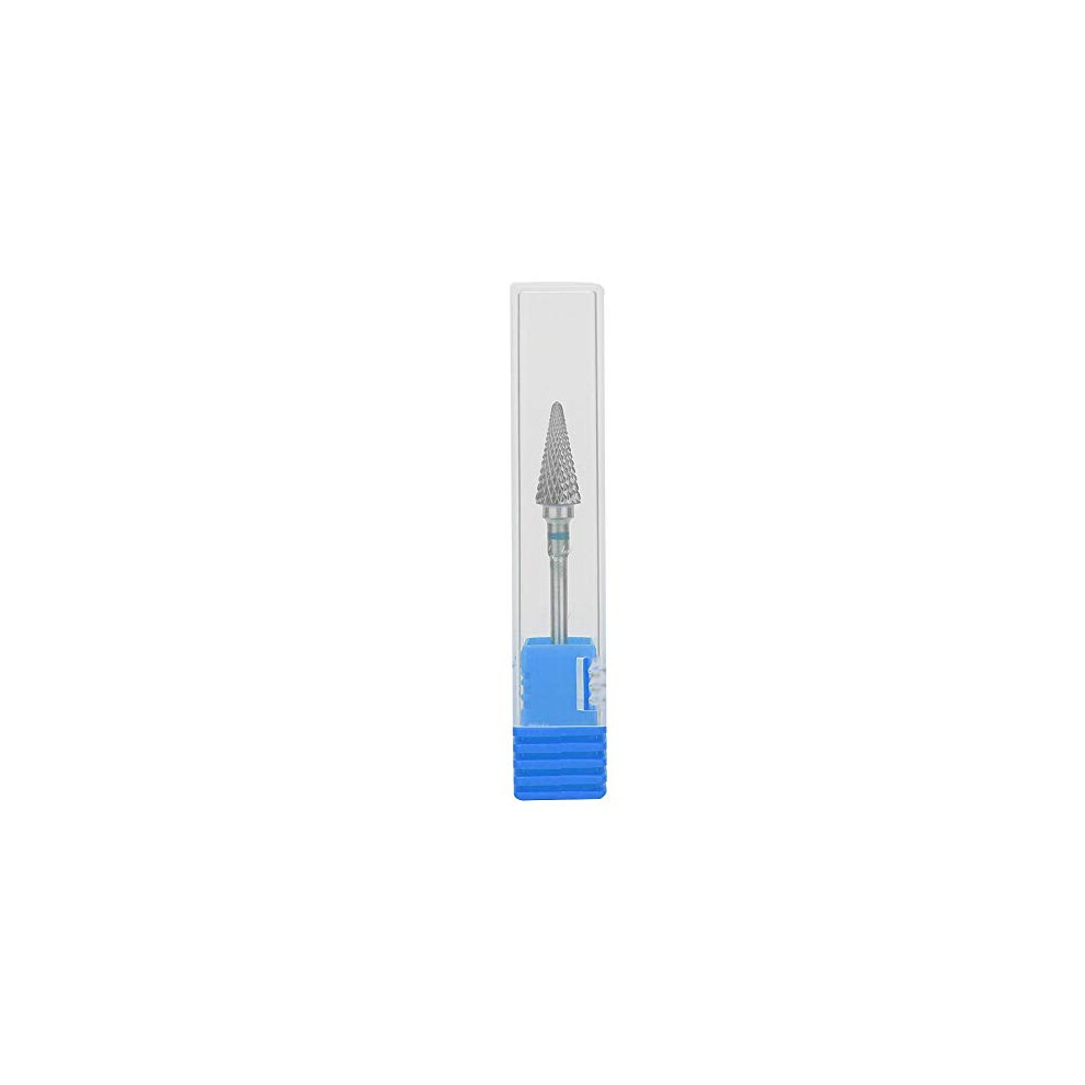 Blue Tungsten Steel Nail Drill Bit For Manicure Pedicure With Precision Rotary Grinding Head
