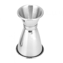 Stainless Steel Cocktail Jigger, Double Head Measuring Cup Ounce Alcohol Measuring Cup Stainless Steel Jigger for Bartending Tool(25ml/10ml)