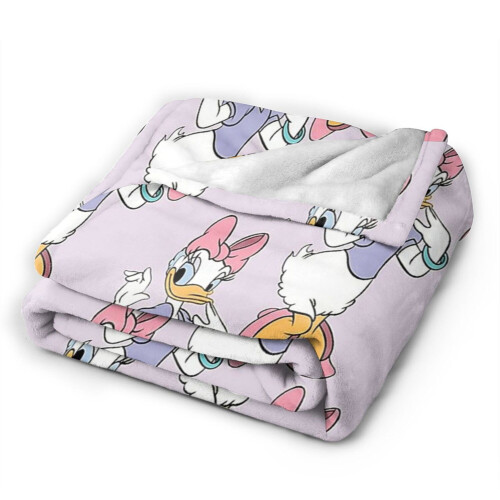 Κουβέρτες Daisy Duck βελούδινες κουβέρτες ταξιδιού Υπνοδωμάτιο σαλόνι καναπές 1
