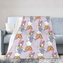 Daisy Duck dísztakarók plüss utazótakarók hálószoba nappali kanapé iroda