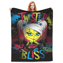 Alexa Bliss Kuscheldecke, ultraweiches Flanellfleece, leichte Plüschdecke für Couch, Bett, Sofa – passend zur Wohnzimmereinrichtung