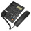 Store knapper, ledningstelefon for eldre, nummerpresentasjon, samtale venter, vippefunksjon, høyttalertelefon, lydassistent, støydemping, 7