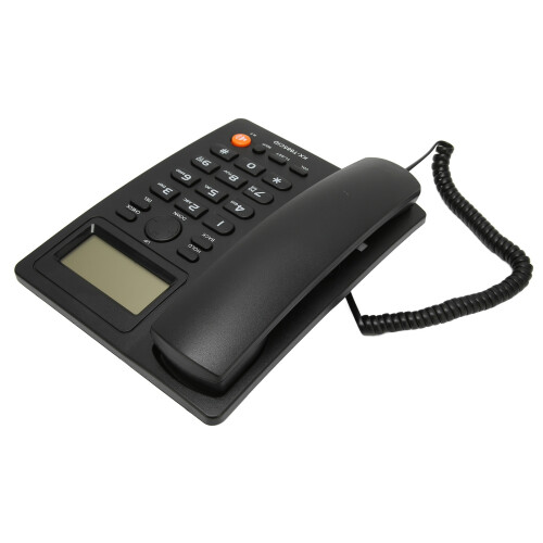 Store knapper, ledningstelefon for eldre, nummerpresentasjon, samtale venter, vippefunksjon, høyttalertelefon, lydassistent, støydemping, 2