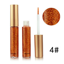 Glitter Liquid Eyeliner Waterproof Long Lasting Metallic Sparkly Finish for Halloween Party 4#