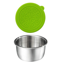 Zestaw kubków na sos Gardenne Small Sauce Cup, pojemnik na przyprawy, pojemnik na sos do sałatki, pojemnik na sos, silikonowa pokrywka, pojemność