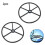 2 peças de válvula multiportas para piscina, junta de aranha desviadora de 2 polegadas para Pentair 271148G-417 2