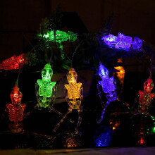 YiFudd Uusi led halloween -sarjan kuparilankalamppu