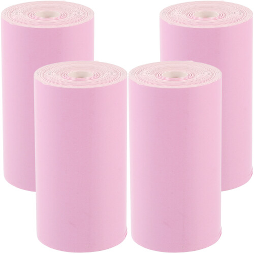 Θερμικό χαρτί αποδείξεων Eease4Rolls 2,2" για εκτυπωτή POS (ροζ) 2