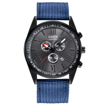 Orologio ZKCCNUK, regalo per uomo, papà, fidanzato, per attività all'aperto, datario, in acciaio inossidabile, militare, sportivo, analogico, al