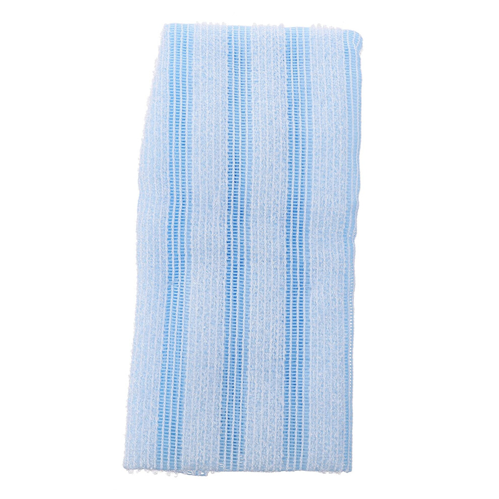 DualSided Back Scrubber for Shower with Long Reach Design and Gentle Exfoliating Bath Towel for Home and Travel