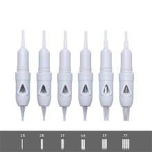 8mm 5P Permanent Makeup Cartridge Needles, Disposable Microblading Set for Eyebrows Lips Eyeliner, 10pcs