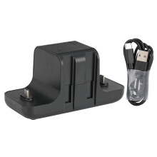 Base di ricarica per Switch, stazione di ricarica rapida con indicatori LED e base antiscivolo per 4 controller di gioco contemporaneamente, perfetta