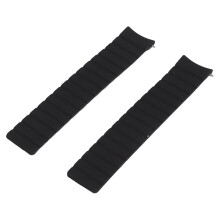 Dwustronny, uniwersalny magnetyczny pasek do zegarka o szerokości 22 mm, wygodny w noszeniu, wykonany z miękkiego silikonu, szybkozłączka i