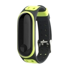 Stilig silikonarmbånd for smartklokker, pustende, svettebestandig erstatningsrem, kompatibel med Xiaomi Mi Band, antistatisk, komfortabel, lett