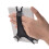 Hand Strap Holder for Tablet and E-Reader, Universal Handle Grip with Security Hand Strap and One-Handed Use Functionality, Triangular Holding Strap f 1