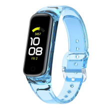 Pasek zamienny do Samsung Galaxy Fit2SM-R220, alternatywa dla paska z nadrukiem i technologią odporną na blaknięcie, miękka opaska fitness z TPE,