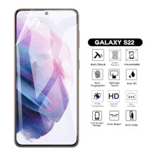 2 sztuki folii ochronnej Nanoedge do Galaxy S22, z pełnym pokryciem, transparentnej