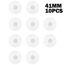 41 mm Śruba z łbem motylkowym Przezroczyste przyssawki Białe nakrętki Gumowe przyssawki do ościeżnic, Wysoka jakość
