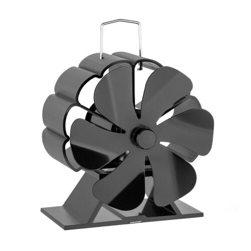 Termikus kandalló ventilátor 6 levelű mini modell