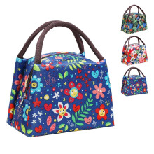 Bolsa térmica portátil para almoço, embalagem isolante, bolsa térmica para piquenique com alimentos, ideal para mulheres, crianças e adultos.