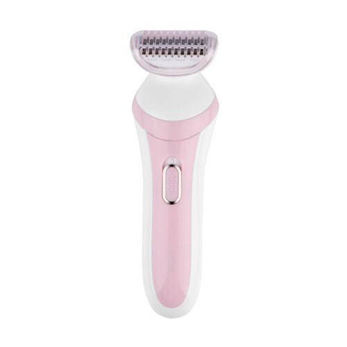 Elektrisch draadloos scheerapparaat voor dames, roze