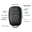 Rechargeable 150mAh Shutter Remote for Phone Camera, Scroll Videos, Turn Pages, Adjust Volume, Compatible with Tablets 4