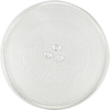 Glazen draaiplateau compatibel met witte DE74-00027DE74-00027A WW600 magnetron kookplaat 255mm