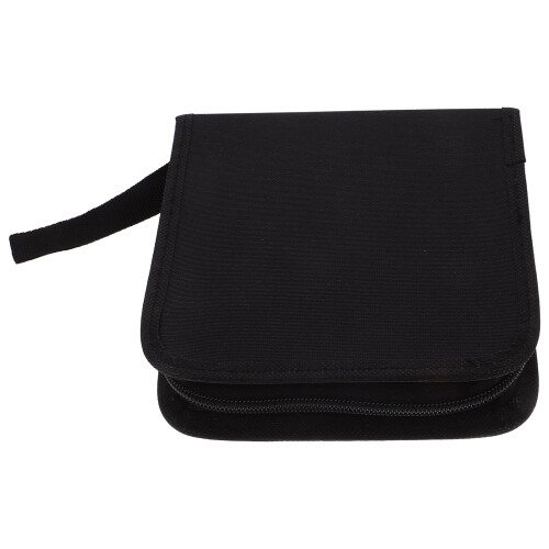 2Pcs 40-Capacity CD Case DVD Case Holder Portable Wallet Disc Storage Binder 2