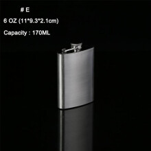 Leather Stainless Steel Hip Flask Set Whiskey Flagon with Funnel Cups Alcohol Liquor Wine Bottle Portable Pocket Flask