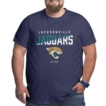 JJ_Jaguars miesten isot ja pitkät urheilujalkapallojoukkueen logolla varustetut lyhyet hihat baseball-faneille tarkoitetut T-paidat