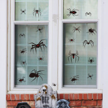 Grappige Halloween Happy Home Muursticker voor de woonkamer, decoratie, verwijderbaar, nieuw