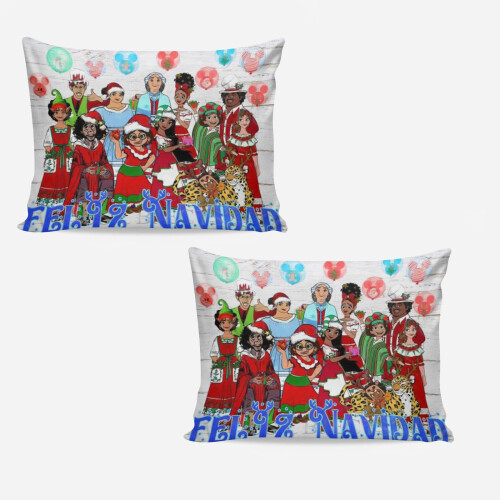 Χριστουγεννιάτικο σετ πάπλωμα Encanto Comfort Twin για παιδιά, δώρο για ενήλικες, σετ 3 1