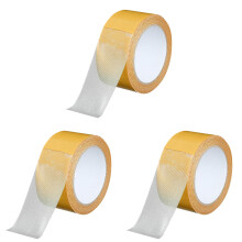 Strong Double Fiber Mesh Tape New Double Tape Heavy Duty Fiberglass Mesh Double Stick Tape Clear Tape For Making DIY Crafts *3PCS