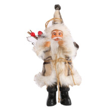 8,7'' Julemanden Figurer Julefigur Dekoration Ferie Fest Ornamenter, Beige