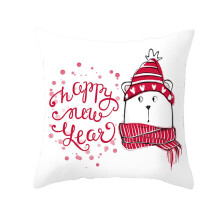 Funda de almohada navideña WinysinChristmas, funda de almohada decorativa, funda de almohada creativa